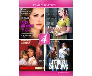 When Innocence is Lost / Fifteen and Pregnant / Runaway Father / Terror in the Shadows - 4 DVD Set