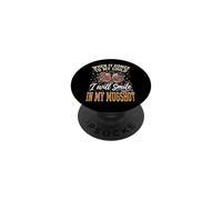 When It Comes To My Child I Will Smile In My Mugshot PopSockets PopGrip Adesivo