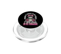 When It Comes To My Child I Will Smile In My Mugshot PopSockets PopGrip per MagSafe