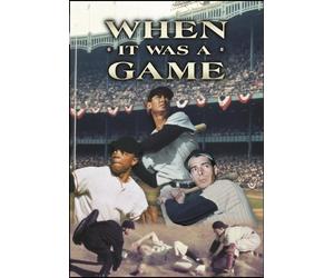 When It Was a Game by HBO