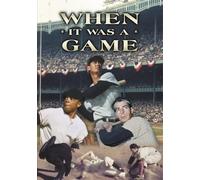 When It Was a Game (DVD) Joe DiMaggio Wei Lo Steven Stern