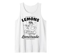 When Life Gives You limons Make limonade Anatra Citazione Cartone Animato Canotta