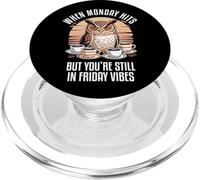 When Monday Hits But You're Still In Monday Vibes PopSockets PopGrip per MagSafe