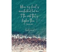 When My Heart Is Overwhelmed Journal: Lined Notebook for Christian Women with Daily Bible Verses
