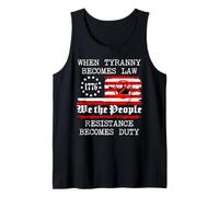 When Tyranny Becomes Law Resist Flag No Kings in America USA Canotta