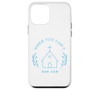 When you can't. God can. Christian Message Custodia per iPhone 12 mini