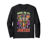 Where Are all The Jokers Mahjong Player Game - Maglia a Manica