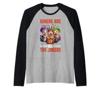 Where Are All The Jokers Mahjong Player Game ---- Maglia con Maniche Raglan