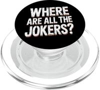 Where Are All The Jokers Mahjong Player Game - PopSockets PopGrip per MagSafe