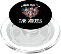 Where Are All The Jokers Mahjong Player Game - PopSockets PopGrip per MagSafe