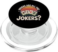 Where Are All The Jokers Mahjong Player Game |- PopSockets PopGrip per MagSafe