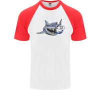 Where Are The Squali? Immersioni Diver Uomo S/S Baseball T-Shirt