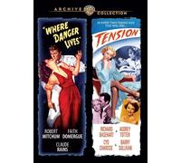 Where Danger Lives/Tension (DVD) Robert Mitchum Faith Domergue Claude Rains