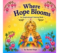 Where Hope Blooms: An Inspirational Coloring Book with 40 Uplifting Designs and Quotes to Inspire Kindness, Hope & Joy