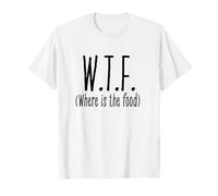 where is the food - design per chi ama il cibo e mangiare Maglietta