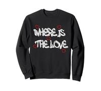 Where is the Love T-Shirt - Bold & Thought-Provoking Design Felpa