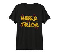 Where is The Love T-Shirt - Bold & Thought-Provoking Design Maglietta Premium