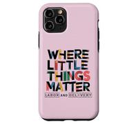 Where Little Things Matter Ostetrica Design Custodia per iPhone 11 Pro