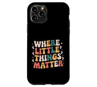 Where Little Things Matter Ostetrica Design Custodia per iPhone 11 Pro
