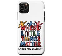 Where Little Things Matter Ostetrica Design Custodia per iPhone 11 Pro Max