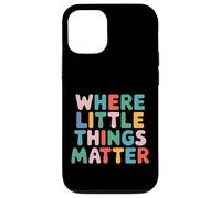 Where Little Things Matter Ostetrica Design Custodia per iPhone 12/12 Pro
