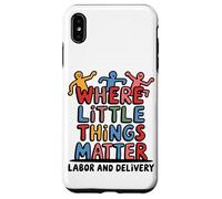 Where Little Things Matter Ostetrica Design Custodia per iPhone XS Max
