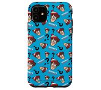 Where’s Waldo Faces and Question Marks All-Over Print Custodia per iPhone 11