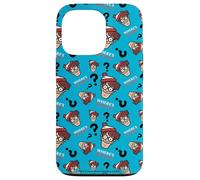 Where’s Waldo Faces and Question Marks All-Over Print Custodia per iPhone 13 Pro
