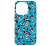 Where’s Waldo Faces and Question Marks All-Over Print Custodia per iPhone 14 Pro