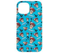 Where’s Waldo Faces and Question Marks All-Over Print Custodia per iPhone 15