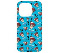 Where’s Waldo Faces and Question Marks All-Over Print Custodia per iPhone 15 Pro