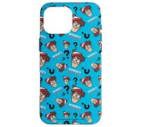 Where’s Waldo Faces and Question Marks All-Over Print Custodia per iPhone 16 Pro Max
