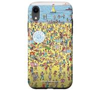 Where’s Waldo the Beach Scene Front & Back Custodia per iPhone XR