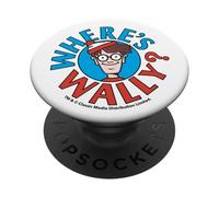 Where’s Wally Logo and Back Pose Front & Back PopSockets PopGrip Adesivo