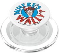 Where’s Wally Logo and Back Pose Front & Back PopSockets PopGrip per MagSafe