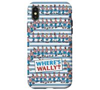 Where’s Wally Marching Search Front & Back Custodia per iPhone X/XS