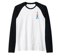 Where’s Wally Marching Search Front & Back Maglia con Maniche Raglan