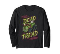 Where The Dead Tread Zombie off-Road Monster Truck Maglia a Manica