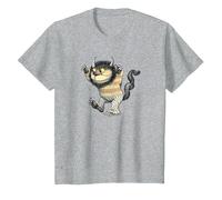 Where The Wild Things Are Carol Maglietta, Bambini, Grigio Melange, 2 Anni