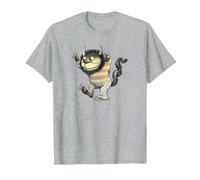 Where The Wild Things Are Carol Maglietta, Uomo, Grigio Melange, 5XL