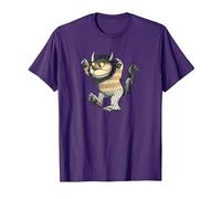 Where The Wild Things Are Carol Maglietta, Uomo, Viola, 3XL