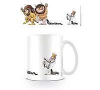 Where The Wild Things Are MG23457 - Tazza in ceramica multicolore da 315 ml Maurice Sendak Follow, 315 ml