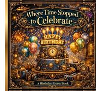 Where Time Stopped to Celebrate: A Steampunk Birthday Guest Book for Milestones, Wishes & Unforgettable Moments