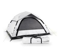 Where Tomorrow - Tenda pop-up per 4-6 persone, con effetto rinfrescante e oscurante, resistente alle intemperie, pioggia, neve, vento, sabbia, con fondo alto, zanzariera, ventilazione sul tetto