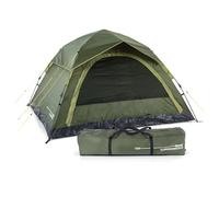 Where Tomorrow - Tenda pop-up per 4-6 persone, montaggio rapido in 10 secondi, resistente alle intemperie, pioggia, neve, vento, sabbia, con fondo alto, zanzariera, ventilazione sul tetto