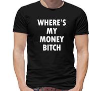 Where's il Mio Soldi Bitch T-Shirt - Jesse Pinkman - TV - Frase - Walter