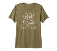 Where's My Darcy? Jane Austen - Pride And Prejudice Maglietta Premium