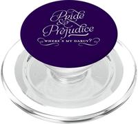 "Where's My Darcy?" Jane Austen - Pride and Prejudice PopSockets PopGrip per MagSafe