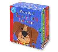 Where's My...? Touchy-Feely Collection 5 Books Collection Box Set (Peacock, Puppy, Unicorn, Dinosaur & Llama)