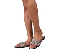 Where's That From Belle Sliders Luccicante Piatta Donna (WM104)